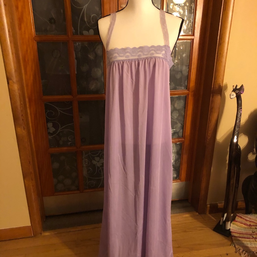 Lavender night gown
